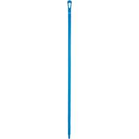 Ultra Hygiene Handle, Broom/Scraper/Squeegee, Blue, Ergonomic, 59" L Trail Hammer and Bolt