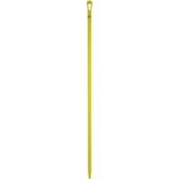 Manche ultra hygi&eacute;nique, Balai/Grattoir/Raclette, Jaune, Ergonomique, 59" lo Trail Hammer and Bolt