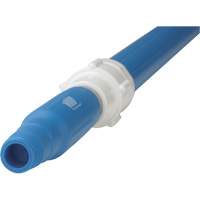 Deck Scrub Handle, Brush/Pad Holder, Blue, Telescopic, 62"-113" L Trail Hammer and Bolt