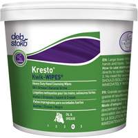 Serviettes Kresto Kwik-Wipes, 130 lingettes, 12" x 10" Trail Hammer and Bolt