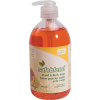 Savon pour les mains & le corps, 500 ml, Mangue papaye, Bouteille Trail Hammer and Bolt