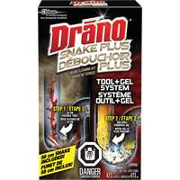 Trousse de furet et gel d&eacute;boucheur pour tuyaux de Drano Trail Hammer and Bolt