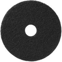 Floor Pads, 12", Stripping, Black Trail Hammer and Bolt