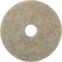Porko Plus Floor Pads, 19", Buffing/Burnishing, Beige Trail Hammer and Bolt