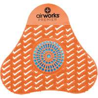 AirWorks&reg; Premier Urinal Screens with Block Trail Hammer and Bolt