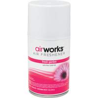 AirWorks&reg; Metered Air Fresheners, Fresh Garden, Aerosol Can Trail Hammer and Bolt