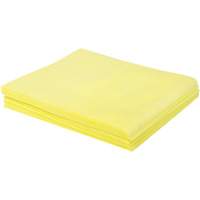 TaskBrand&reg; Medium-Duty Oil-Treated Duster, Polyester, Yellow Trail Hammer and Bolt