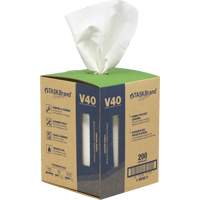 TaskBrand&reg; V40 Value Series Wipers, All-Purpose, 12" L x 10" W Trail Hammer and Bolt