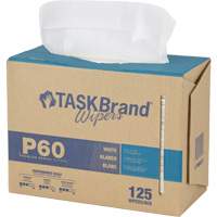 TaskBrand&reg; P60 Premium Series Wipers, All-Purpose, 16-3/4" L x 8-1/4" W Trail Hammer and Bolt