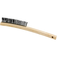 Brosse, Acier, 3 x 19 rangs de fils, Longueur 13-3/4" Trail Hammer and Bolt