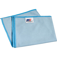 Window Cleaning Cloth, Microfibre, Blue Trail Hammer and Bolt