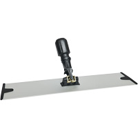 Microfiber Hook & Loop Dust Mop Frame, 18", Aluminum Trail Hammer and Bolt