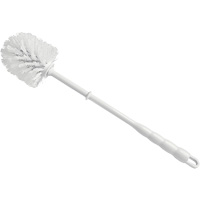 Brosse &agrave; cuvettes, 15-1/2" l, Soies Polypropyl&egrave;ne, Rouge/Blanc Trail Hammer and Bolt