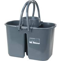 Seau et essoreuse pour vadrouille, Passoire, 3,75 gal. US (15 pintes), Gris Trail Hammer and Bolt