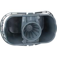 Seau et essoreuse pour vadrouille, Passoire, 3,75 gal. US (15 pintes), Gris Trail Hammer and Bolt
