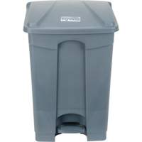 Poubelle &agrave; p&eacute;dale, Plastique, Capacit&eacute; 12 gal. US Trail Hammer and Bolt
