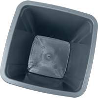 Poubelle, Plastique, 26 gal. US Trail Hammer and Bolt