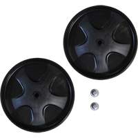 Replacement Wheels & Push Caps for Waste Dolly Trail Hammer and Bolt