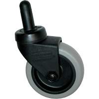 Roulette de rechange en plastique pour chariot &agrave; d&eacute;chets Trail Hammer and Bolt