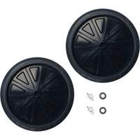 Replacement Wheel Kit for Receptacle Dolly Trail Hammer and Bolt