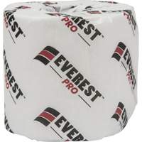 Everest Pro Toilet Paper, 2 Ply, 420 Sheets/Roll, 105' Length, White Trail Hammer and Bolt