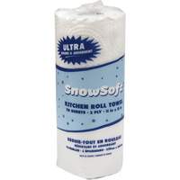 Snow Soft Premium Kitchen Towels, 2 Ply, 70 Sheets/Roll, 8" W, 11" L Trail Hammer and Bolt