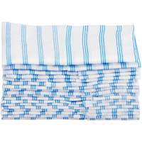 Disposable Single-Use Cloths, Microfibre, Blue/White Trail Hammer and Bolt