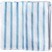 Disposable Single-Use Cloths, Microfibre, Blue/White Trail Hammer and Bolt