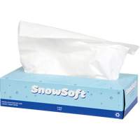Snow Soft Premium Facial Tissue, 2 Ply, 7.4" L x 8.4" W, 100 Sheets/Box Trail Hammer and Bolt