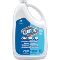 Clean-Up&reg; with Bleach Surface Disinfectant Cleaner, 3.78 L, Jug Trail Hammer and Bolt
