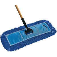 Economy Dust Mop, Slip On Style, Yarn, 24" L x 5" W Trail Hammer and Bolt