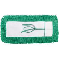 Static-H Dust Mop, Tie-On Style, Nylon, 36" L x 5" W Trail Hammer and Bolt