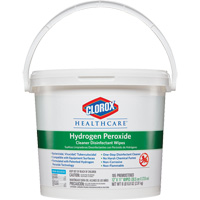Lingettes d&eacute;sinfectantes et nettoyantes &agrave; base de peroxyde d'hydrog&egrave;ne Healthcare, 185 lingettes Trail Hammer and Bolt