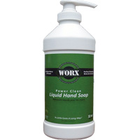 Power Clean Hand Soap, Liquid, 945 ml, Scented Trail Hammer and Bolt
