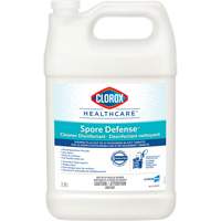 Clorox Healthcare&reg; Spore Defense Cleaner Disinfectant, 3.78 L, Jug Trail Hammer and Bolt