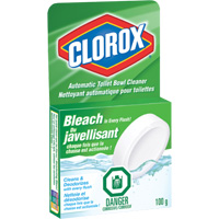 Nettoyant automatique &agrave; l'eau de Javel pour toilettes, 100 g, Tampon Trail Hammer and Bolt