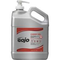 Nettoyant &agrave; mains, Gel/Pierre ponce, 4,5 L, Bouteille &agrave; pompe, Cerise Trail Hammer and Bolt