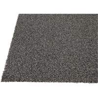 Tundra Indoor/Outdoor Matting, Latex/Polypropylene, Scraper Type, Tufted Cut Pile Pattern, 3-1/2' x 6', Charcoal Trail Hammer and Bolt
