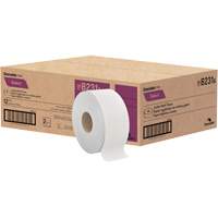 Pro Select&reg; Toilet Paper, Jumbo Roll, 2 Ply, 750' Length, White Trail Hammer and Bolt