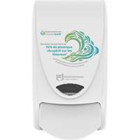 Distributeur de savon manuel Proline Wave, Pompe, Capacit&eacute; de 1000 ml, Format Cartouche de recharge Trail Hammer and Bolt