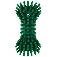 Hand Brush, Extra Stiff Bristles, 9-1/10" Long, Green Trail Hammer and Bolt