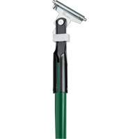 Green Clipper Dust Mop Handle, Fibreglass, 1" Diameter, 60" Length Trail Hammer and Bolt