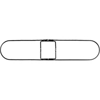 Cadre pour vadrouille &agrave; &eacute;pousseter Clipper, 24", M&eacute;tal Trail Hammer and Bolt