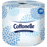 Cottonelle&reg; Professional Toilet Paper, 2 Ply, 451 Sheets/Roll, White Trail Hammer and Bolt