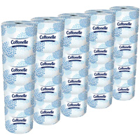 Cottonelle&reg; Professional Toilet Paper, 2 Ply, 451 Sheets/Roll, White Trail Hammer and Bolt