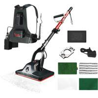 Shock Oscillating Floor Cleaning Machine with Backpack, Cleaner Trail Hammer and Bolt