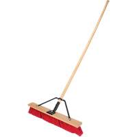 Balai-brosse &agrave; manche renforc&eacute;, 24", Moyen, Soies PVC Trail Hammer and Bolt