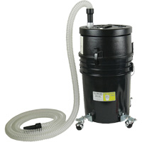 High Capacity HEPA Abatement Vacuum, Dry, 5 US Gal. (18.92 Litres) Trail Hammer and Bolt