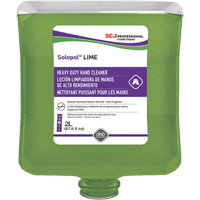 Savon de puissance moyenne pour les mains Solopol, Pierre ponce, 2 L, Cartouche en plastique, Lime Trail Hammer and Bolt