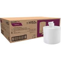 Paper Towel Roll, 2 Ply, Centre Pull, 550' L Trail Hammer and Bolt